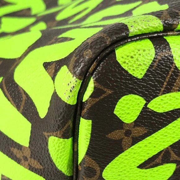 LOUIS VUITTON M93703 Monogram Graffiti Neverfull GM Shoulder Bag Tote Bag - Picture 8 of 16